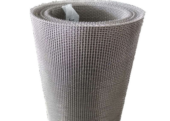 SUS304 Woven Steel Wire , No Rust Plain Weave Wire Mesh