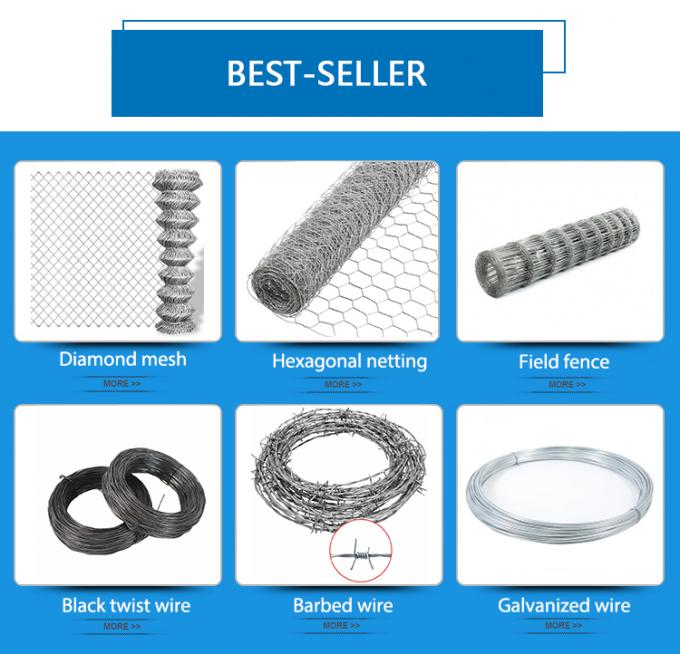 1/4 Duim 1/2 Duim 5mm Roestvrij staal Gelaste Draad Mesh Panel 2