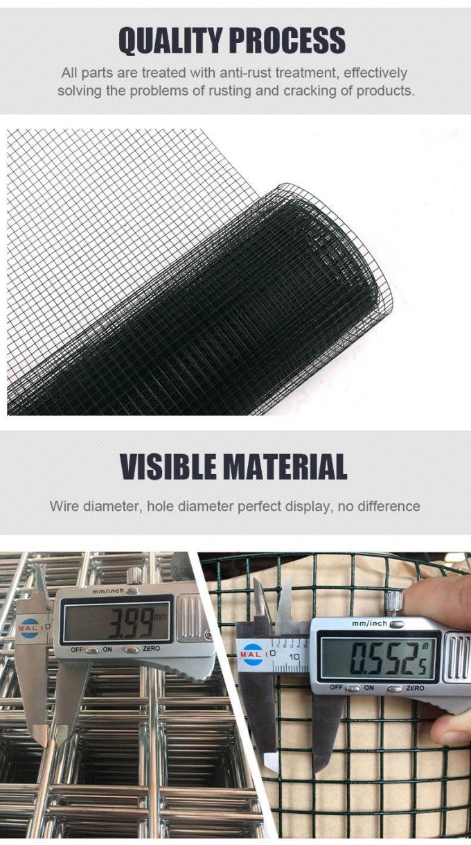 Geweven 304 316 3/4 Duim Gelaste Draad Mesh Fencing Panels 1